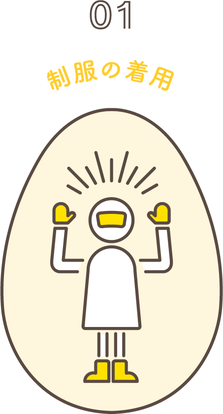 制服の着用